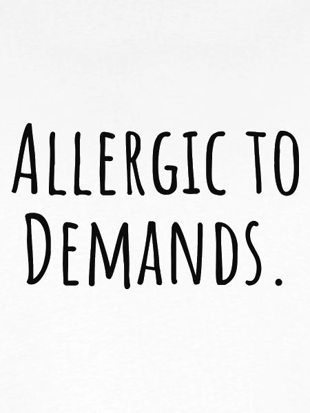 Allergic_to_Demands PDA Neurodivergentes Geschenk