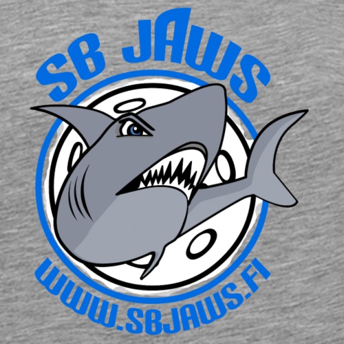 SB JAWS - Miesten premium t-paita