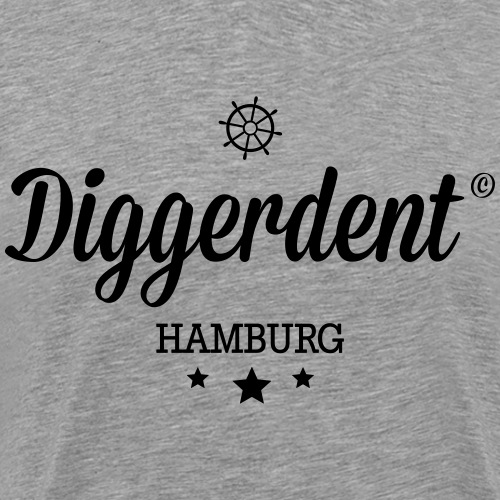 Diggerdent(c) Hamburg - Männer Premium T-Shirt