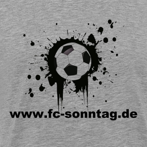 FC Sonntag Ball - Männer Premium T-Shirt