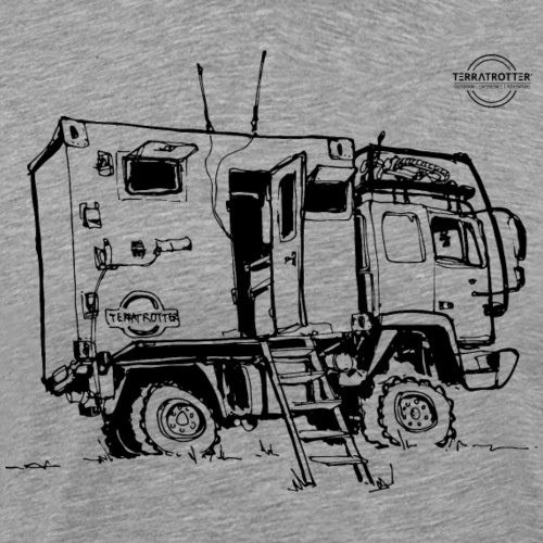 Expedition Truck | Terratrotter® - Men's Premium T-Shirt