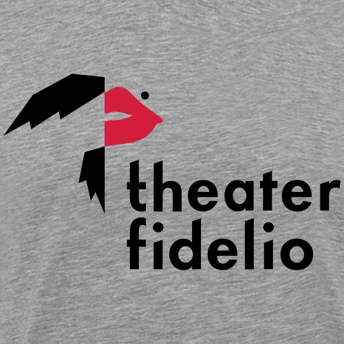 Theater Fidelio Logo - Männer Premium T-Shirt