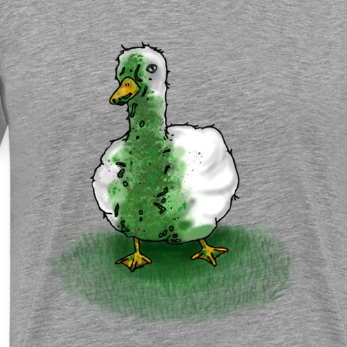 Ente Übergeben | Lustig Geschenk Humor - Männer Premium T-Shirt