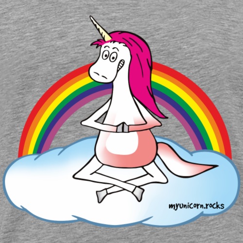 Yoga Unicorn - Men's Premium T-Shirt