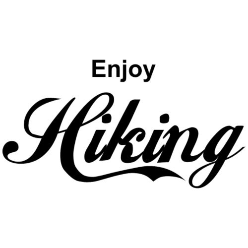enjoy hiking - Männer Premium T-Shirt