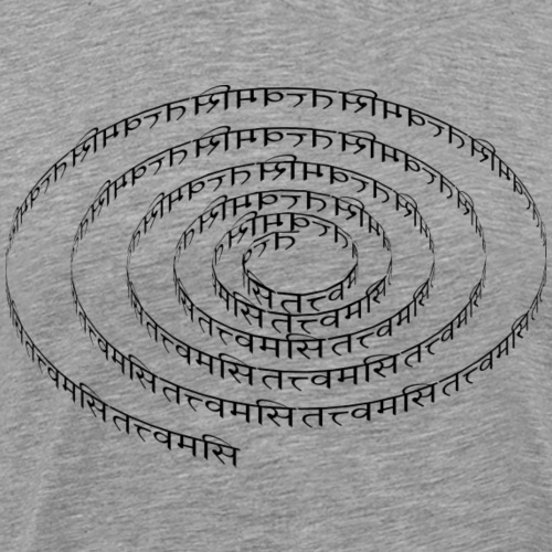 spiral tattvamasi - Männer Premium T-Shirt