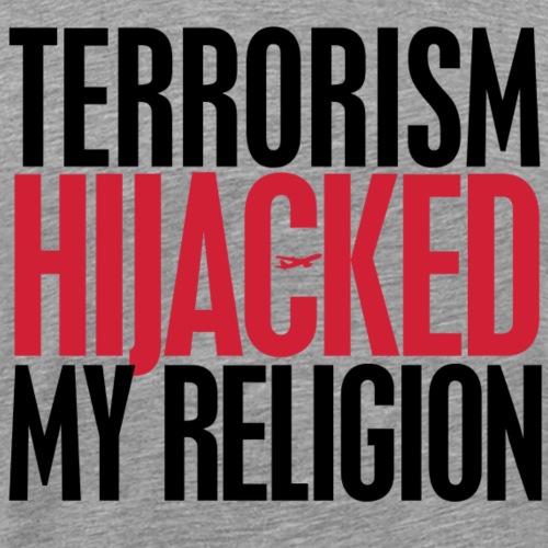 TERROISM png - Herre premium T-shirt
