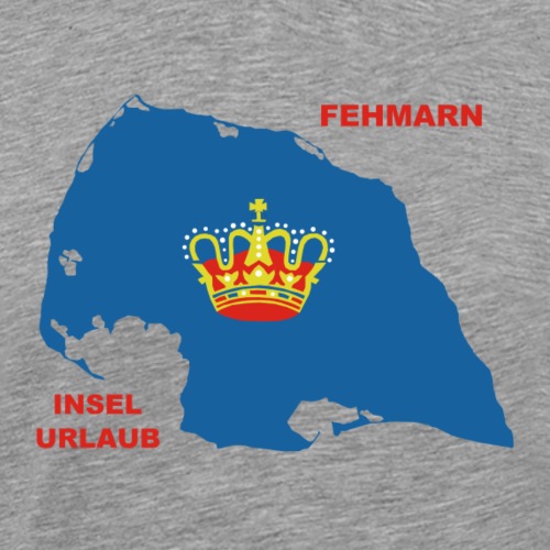 Fehmarn Insel Ostsee Urlaub - Männer Premium T-Shirt