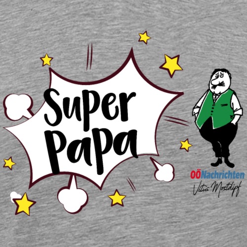 Super Papa - Männer Premium T-Shirt