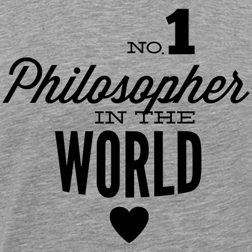 Bester Philosoph der Welt - Männer Premium T-Shirt