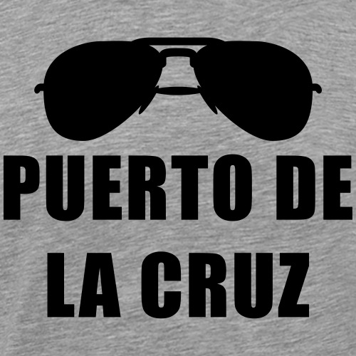 Puerto de la Cruz cool sunglasses - Männer Premium T-Shirt