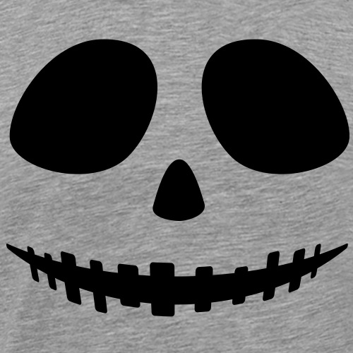 Halloween Gesicht 1c - Männer Premium T-Shirt