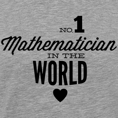 Bester Mathematiker der Welt - Männer Premium T-Shirt