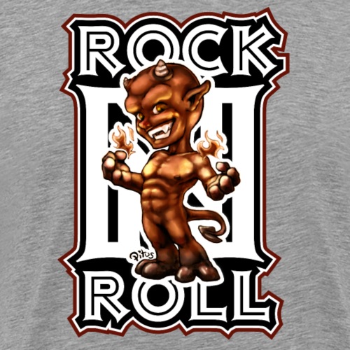 Diablotin Rock'n Roll - T-shirt Premium Homme