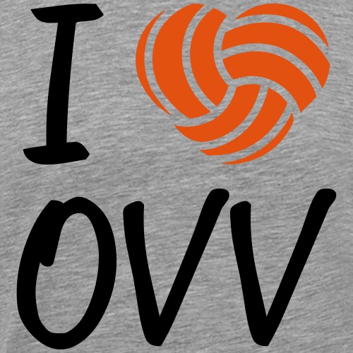 I love OVV - Männer Premium T-Shirt