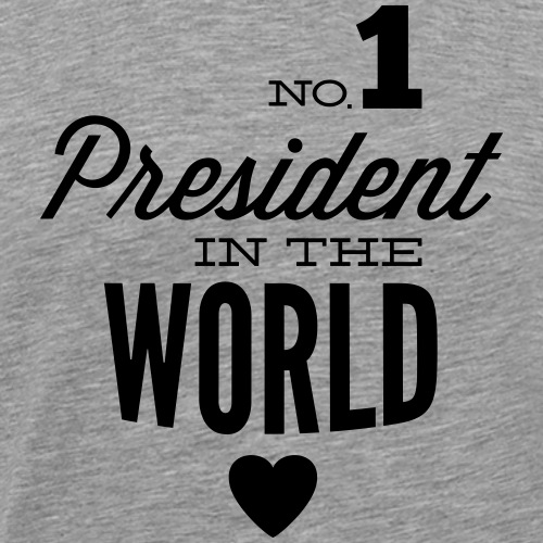 Bester Präsident der Welt - Männer Premium T-Shirt