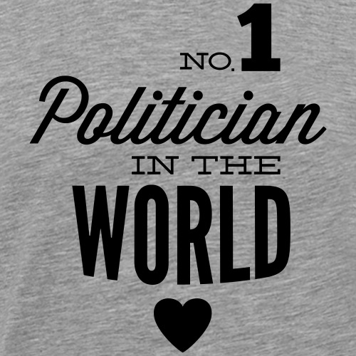 Bester Politiker der Welt - Männer Premium T-Shirt