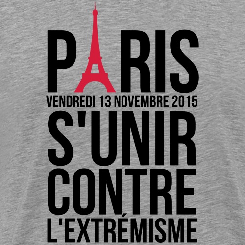 Vereint gegen Extremismus Paris Frankreich - Männer Premium T-Shirt