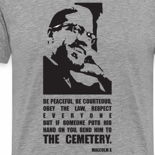 Malcolm X - Men's Premium T-Shirt