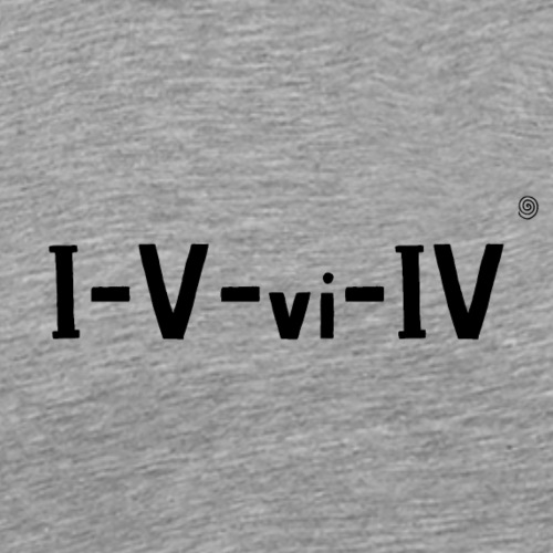 I V vi IV (schwarz) - Männer Premium T-Shirt