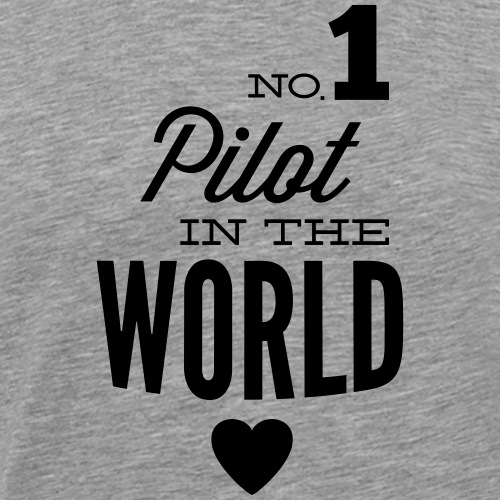 Bester Pilot der Welt - Männer Premium T-Shirt