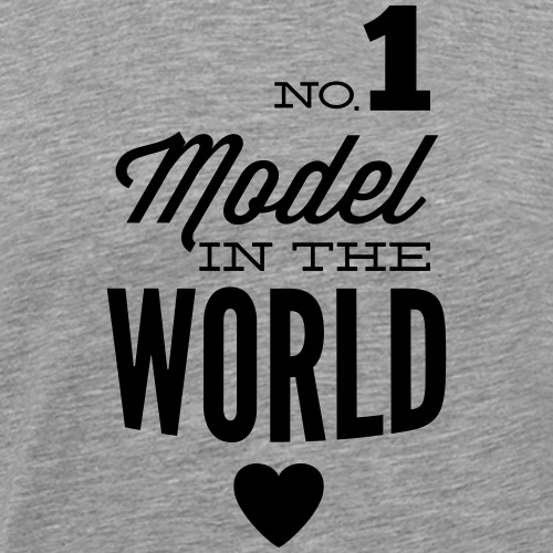 Bestes Model der Welt - Männer Premium T-Shirt