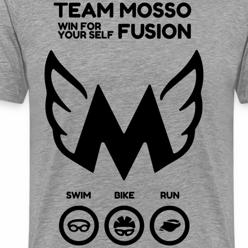 Mosso_run_swim_cycle - Maglietta Premium da uomo