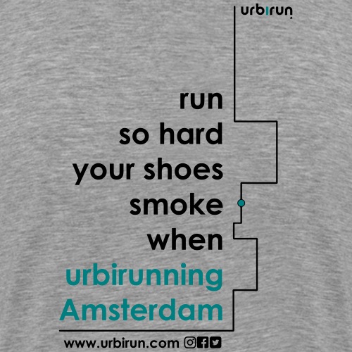 urbirun amsterdam - T-shirt Premium Homme