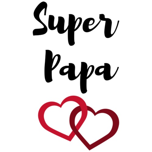Super Papa - T-shirt Premium Homme
