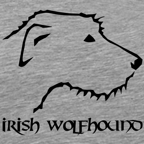 Irish Wolfhound - Männer Premium T-Shirt