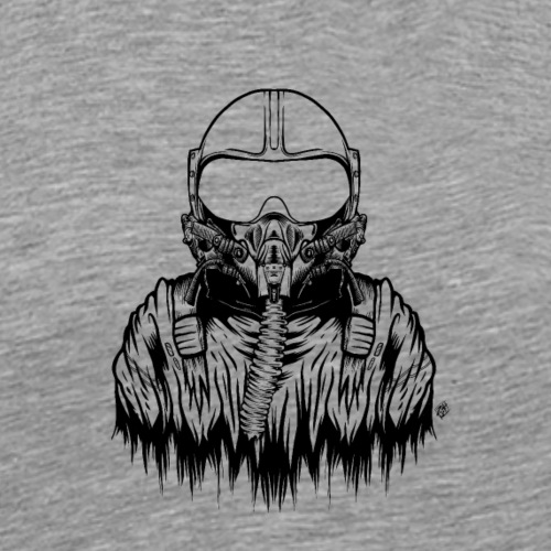 Kampfpilot - Männer Premium T-Shirt
