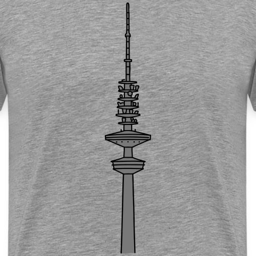 Hertz-Turm Hamburg 2 - Männer Premium T-Shirt