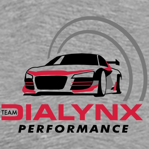 Dialynx Performance Race Team White Range - Men's Premium T-Shirt