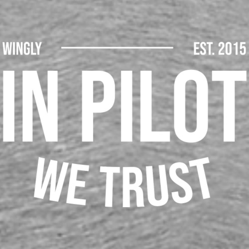 In Pilot we trust (White) - Männer Premium T-Shirt