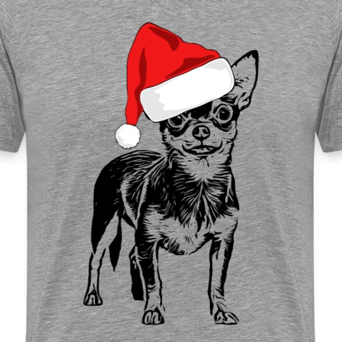 Weihnachten Chihuahua Hunde Geschenk Geschenkidee - Männer Premium T-Shirt