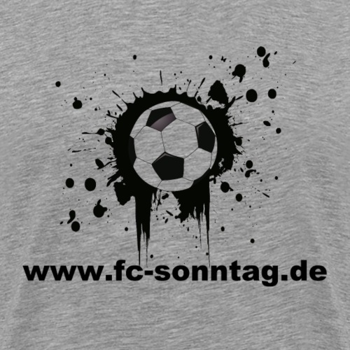 FC Sonntag Ball - Männer Premium T-Shirt