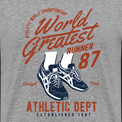 World Greatest Runner - Männer Premium T-Shirt