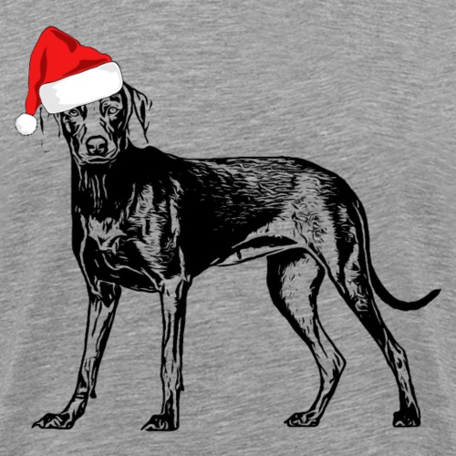 Weihnachten Weimaraner Hund Geschenk Geschenkidee - Männer Premium T-Shirt