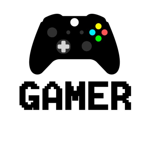Gamer Controller Games zocken spielen Computerspie - Männer Premium T-Shirt