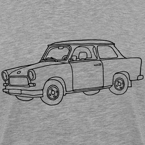 Trabi, Trabant, Kleinwagen der DDR - Männer Premium T-Shirt