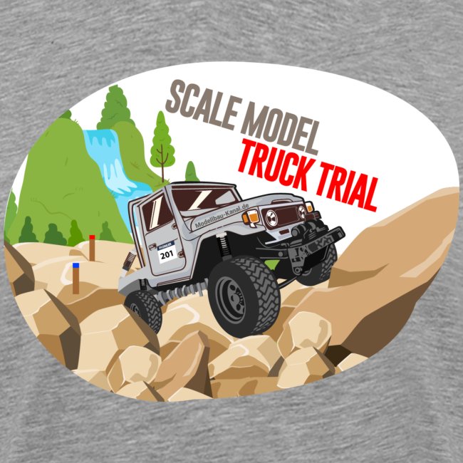 RC Scale Model Truck Trial