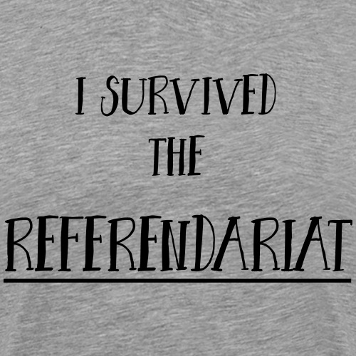 I survived the Referendariat - Männer Premium T-Shirt
