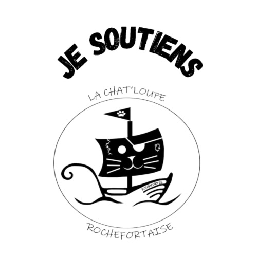 Je soutiens La Chat'loupe Rochefortaise - T-shirt Premium Homme
