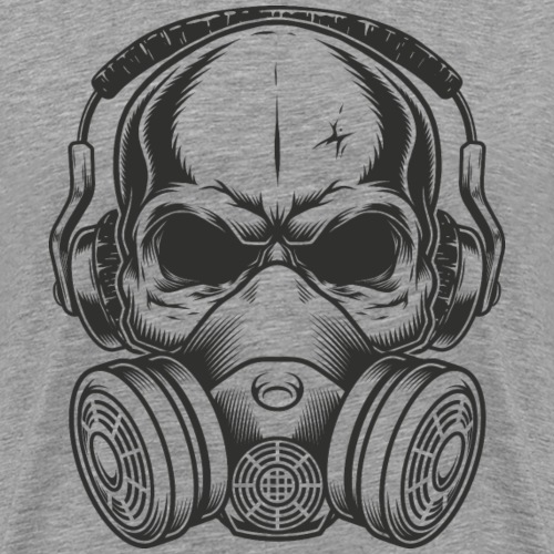 Kunterli Art meet skulls - #KUN-SKU-09 - Exzellent - Männer Premium T-Shirt