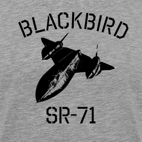 Blackbird SR-71 Spy Plane - Premium T-skjorte for menn