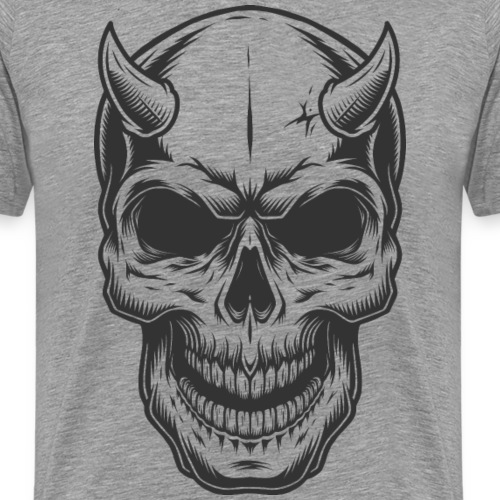 Kunterli Art meet skulls - #KUN-SKU-02 - Exzellent - Männer Premium T-Shirt