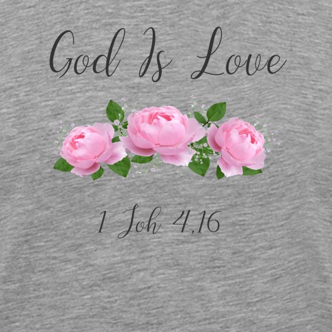 Gott ist Liebe Christliche Tshirt Geschenke Jesus