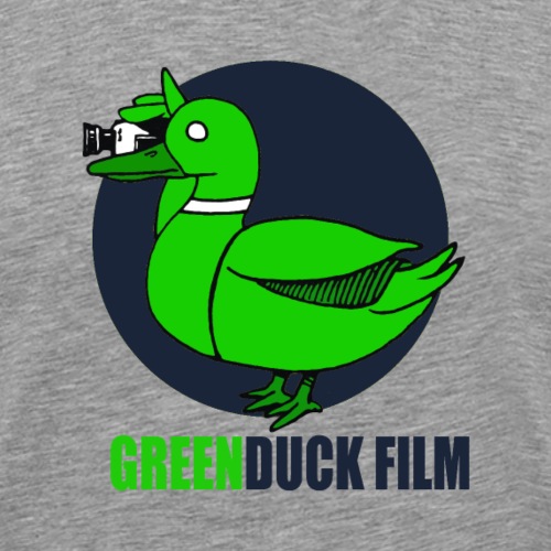 Greenduck Film Dark Blue Logo - Herre premium T-shirt