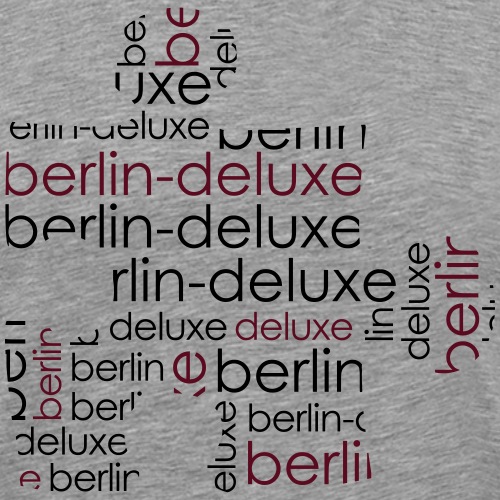 Berlin Deluxe Puzzle Motiv - Männer Premium T-Shirt