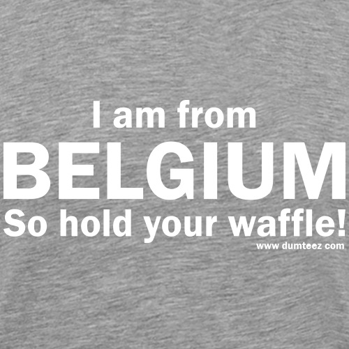 From Belgium - Mannen Premium T-shirt